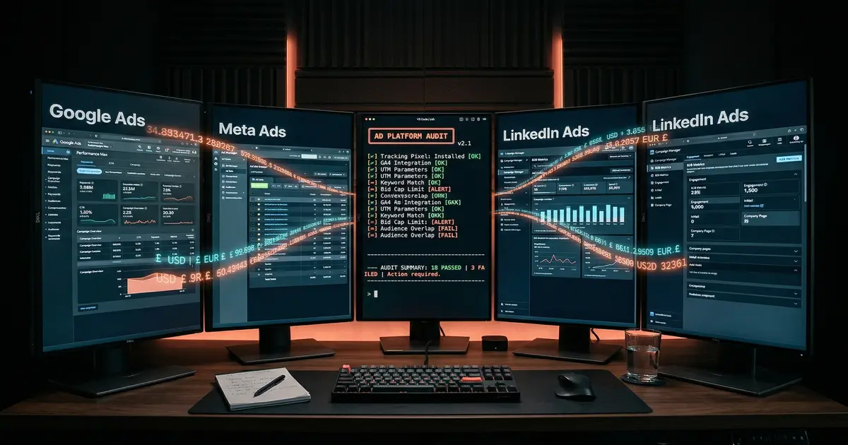 Claude Code Just Replaced Your Ad Agency - 250+ Checks in One Command