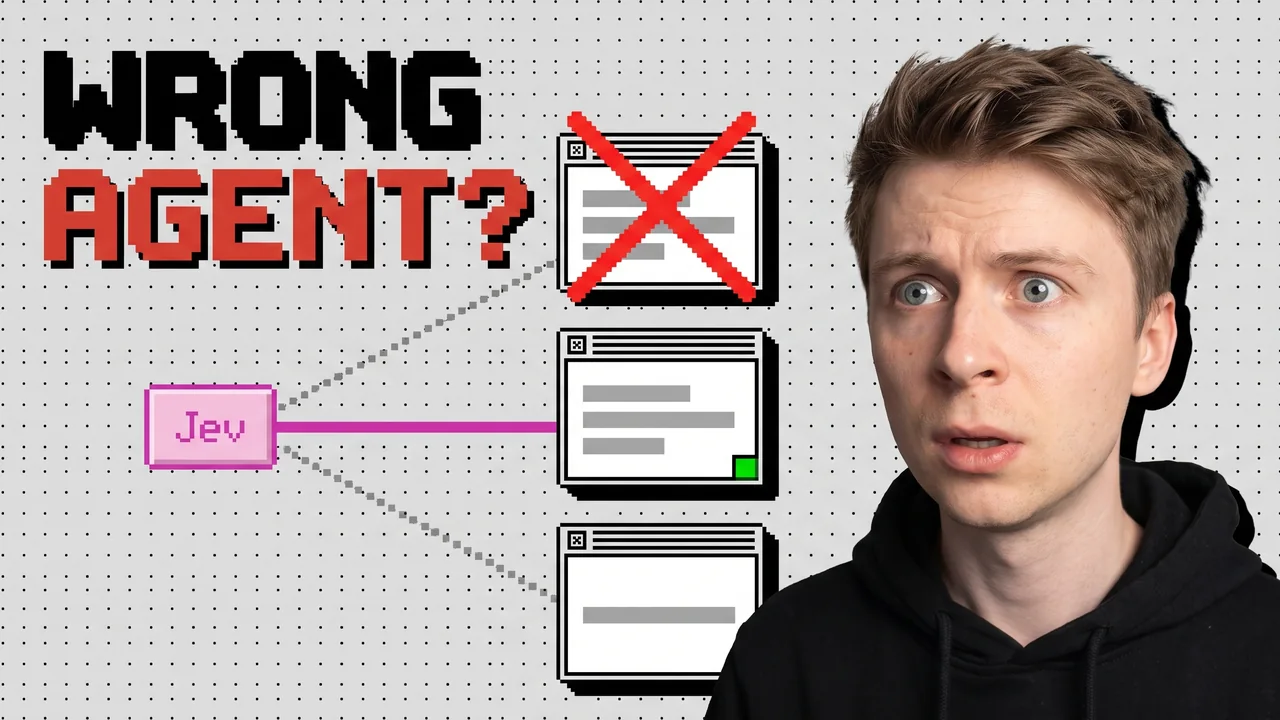 Video poster for the Gatekeeper walkthrough: WRONG AGENT? with Jev routing to the right agent window