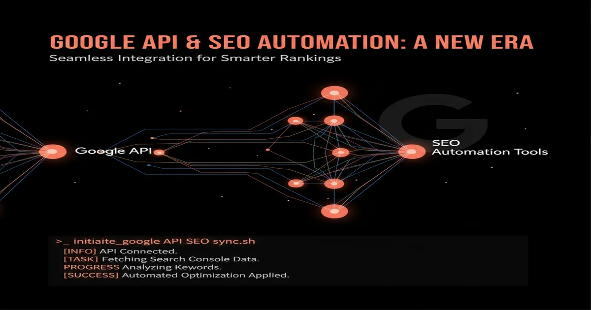 I Replaced $500/Month in SEO Data With Free Google APIs - Here's the Setup
