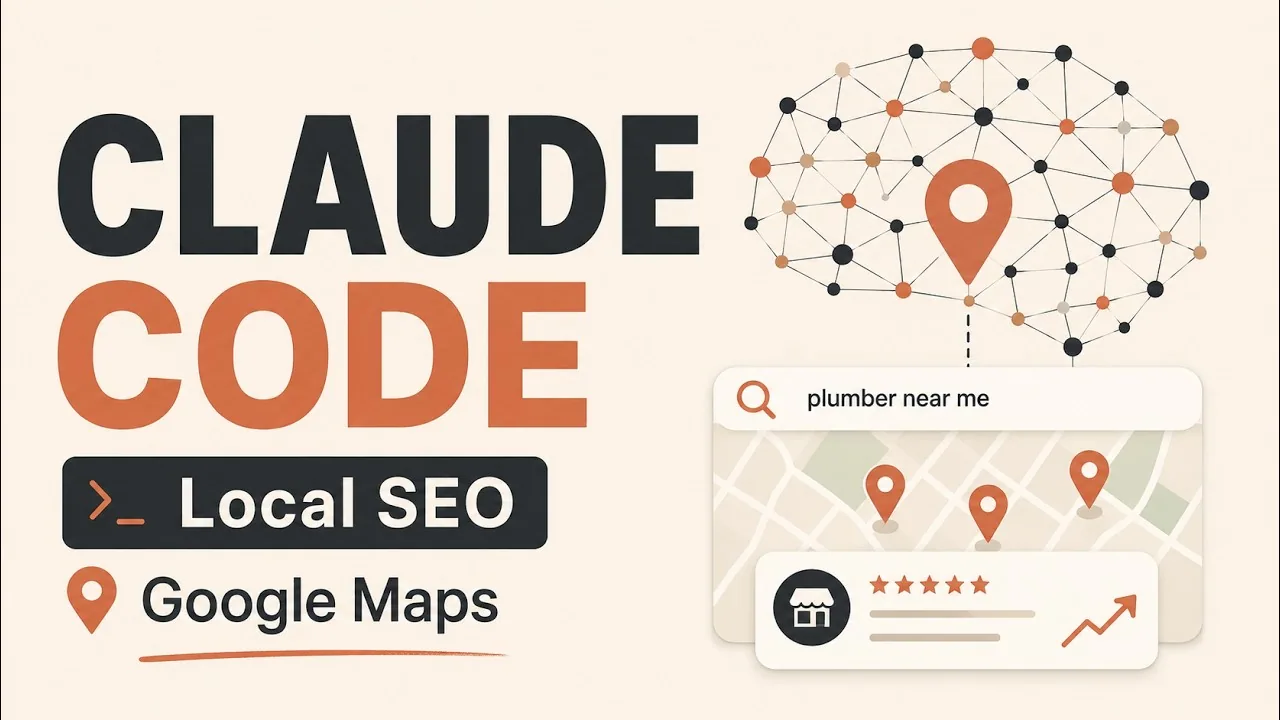 Local SEO Brain walkthrough on YouTube - Claude Code agent ranking local businesses