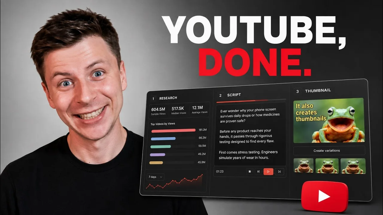 Video poster for I built an AI YouTube tool and open-sourced it
